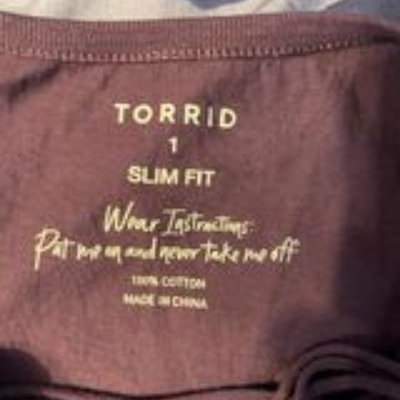 Torrid purple pink tie dye ombre slash tank top size 1 1X - Picture 4 of 5